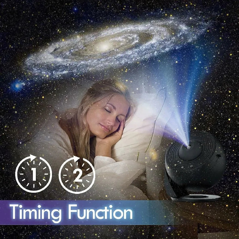 LED Night Lamp Galaxy Projector 360°