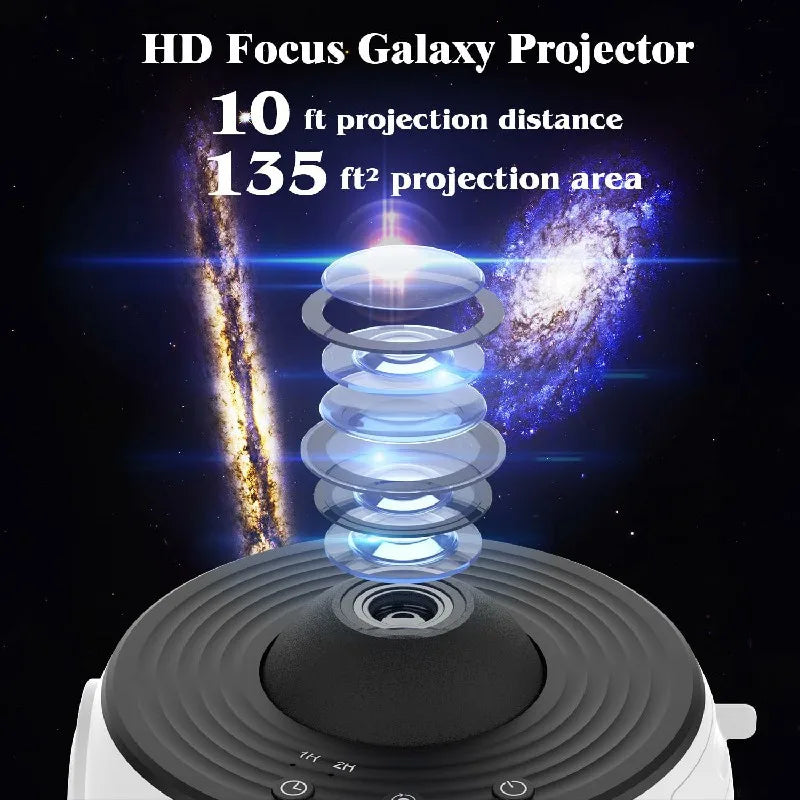 LED Night Lamp Galaxy Projector 360°